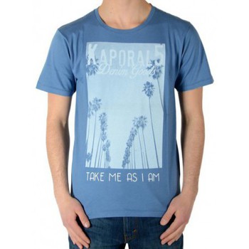 textil Flickor T-shirts Kaporal 55317 Blå
