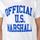 textil Herr T-shirts U.S Marshall 15489 Vit