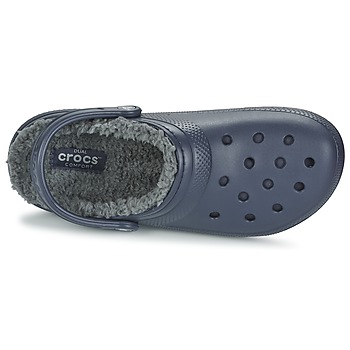 Crocs CLASSIC LINED CLOG Marin / Grå