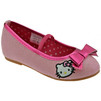 Skor Barn Sneakers Hello Kitty Glitter  Fiocco Rosa