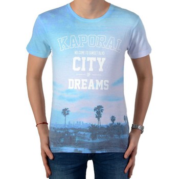 textil Flickor T-shirts Kaporal 79504 Vit