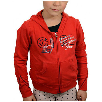 textil Barn T-shirts & Pikétröjor Geox Felpacappuccio Röd