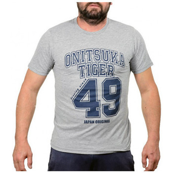 textil Herr T-shirts & Pikétröjor Onitsuka Tiger Baseball Grå