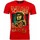 textil Herr T-shirts Local Fanatic Bob Marley Buffalo Soldier Röd