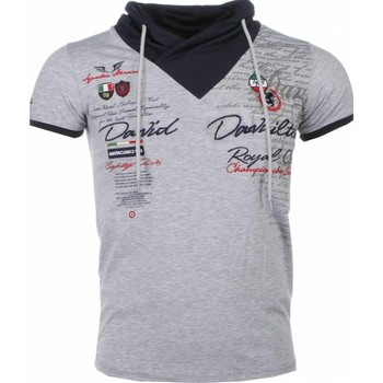 textil Herr T-shirts David Copper Muhammad Ali Stars Zwart Grå