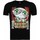 textil Herr T-shirts Local Fanatic Poppin Stewie Zwart Svart