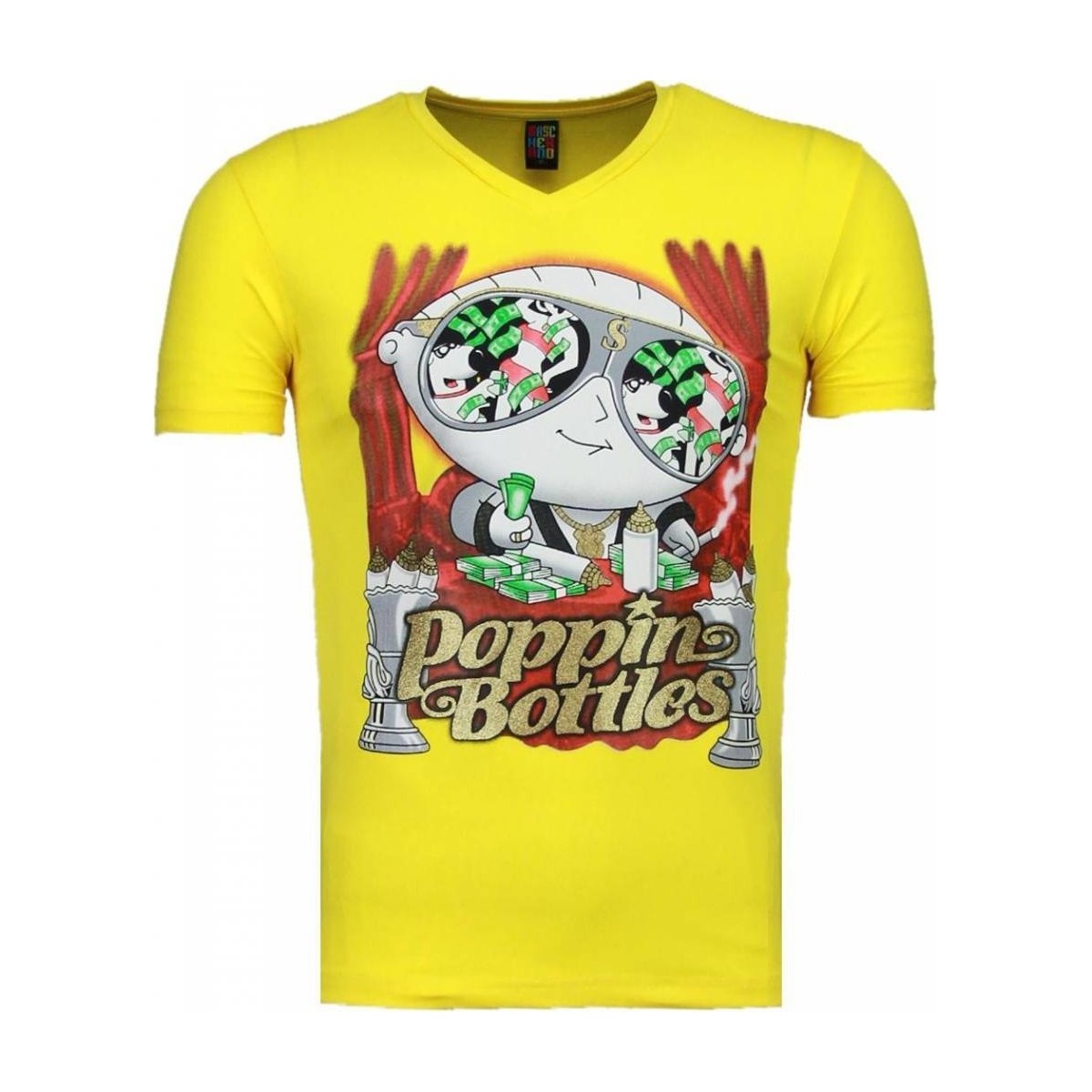 textil Herr T-shirts Local Fanatic Poppin Stewie Gul