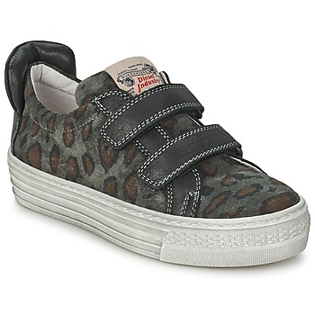 Skor Barn Sneakers Diesel JERMAN Grå / Leopard