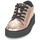 Skor Dam Sneakers TUK CASBAH CREEPERS Rosa / Metallfärg
