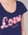 textil Dam T-shirts Love Moschino W4G4127 Blå