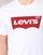 textil Herr T-shirts Levi's GRAPHIC SET-IN Vit