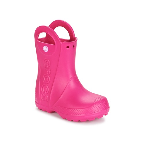 Skor Flickor Gummistövlar Crocs HANDLE IT RAIN BOOT Rosa
