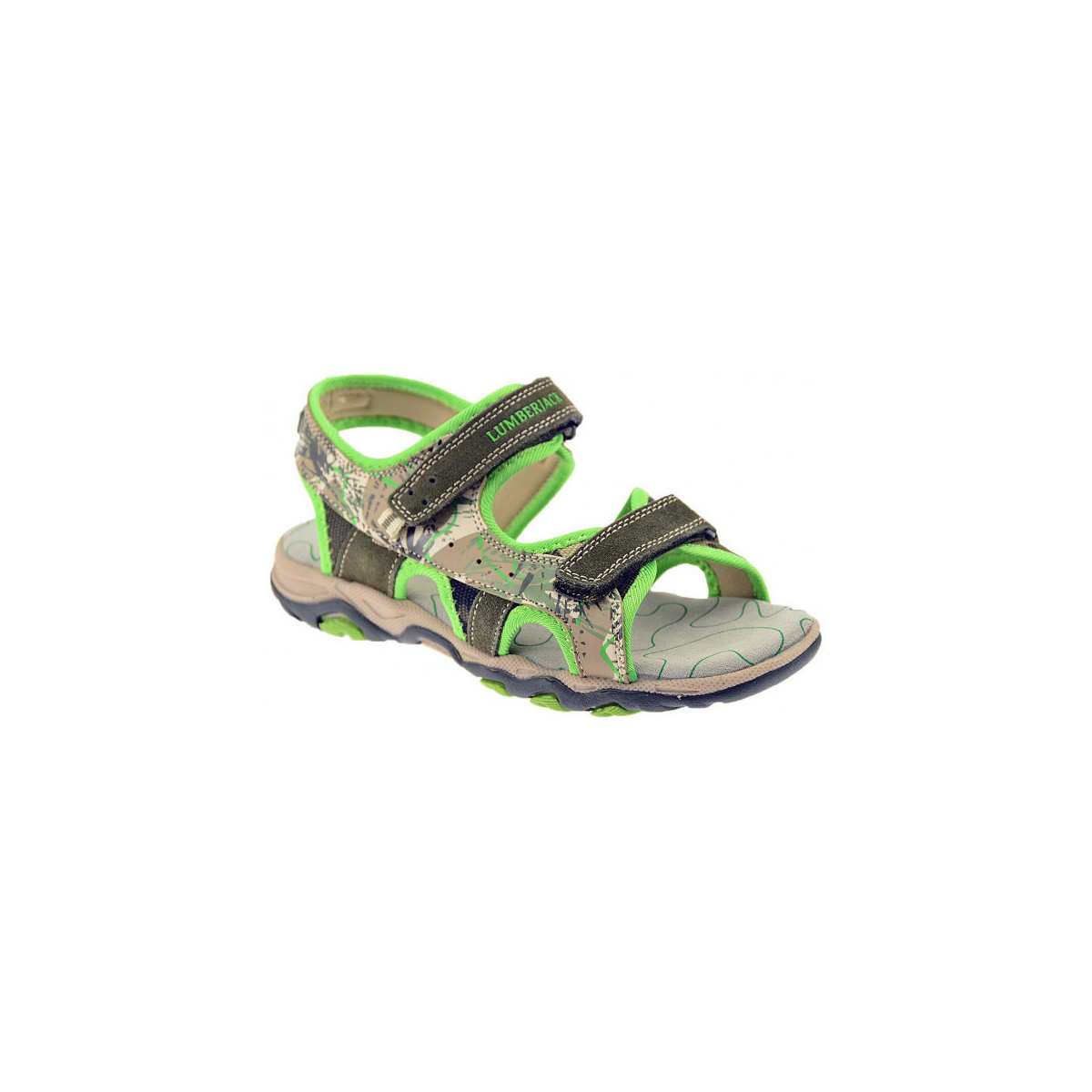 Skor Barn Sneakers Lumberjack Sandalo Grön