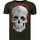 textil Herr T-shirts Local Fanatic Skull Bring The Beat Grön