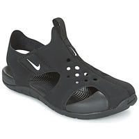 Skor Barn Flipflops Nike SUNRAY PROTECT 2 CADET Svart / Vit