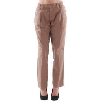 textil Dam Chinos / Carrot jeans Fornarina FOR08024 Brun