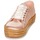 Skor Dam Sneakers Superga 2730 SATIN COTMETROPE W Rosa