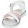 Skor Flickor Sandaler Citrouille et Compagnie IZOEGL Vit / Rosa / Silverfärgad