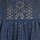textil Dam Korta klänningar Manoush NEOPRENE Blå / Guldfärgad