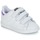 Skor Flickor Sneakers adidas Originals STAN SMITH CF I Vit / Silver