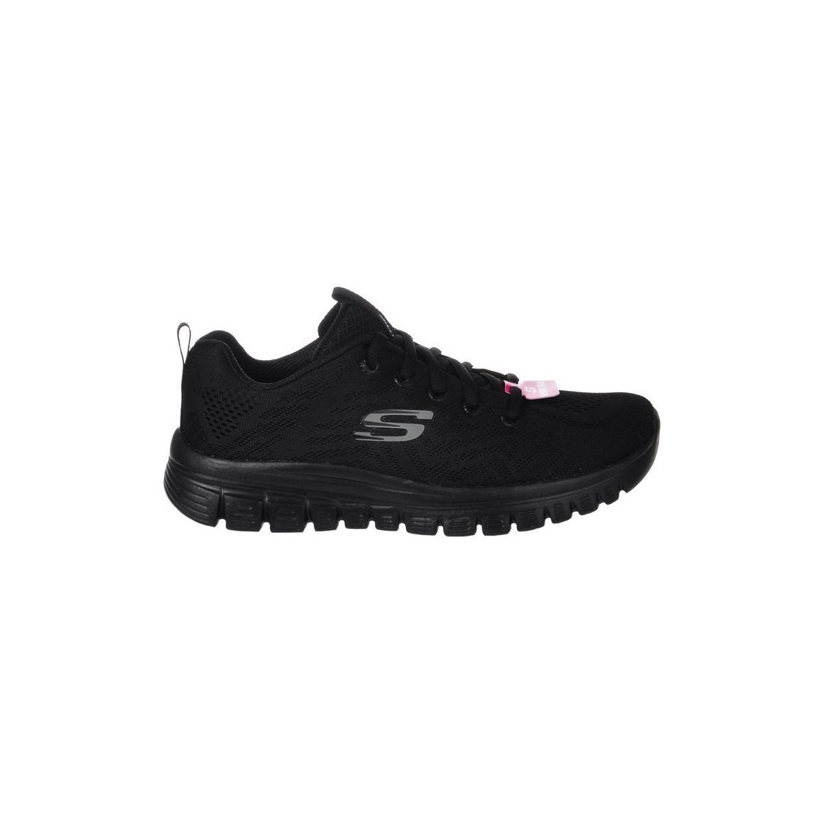 Skor Dam Sneakers Skechers Graceful Svart