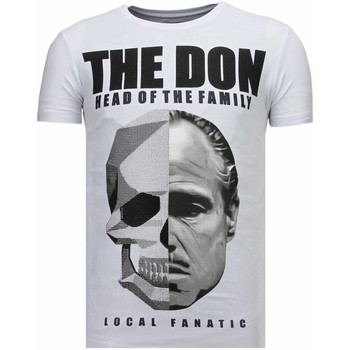 Local Fanatic The Don Skull Rhinestone W Vit