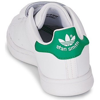 adidas Originals STAN SMITH CF C Vit / Grön
