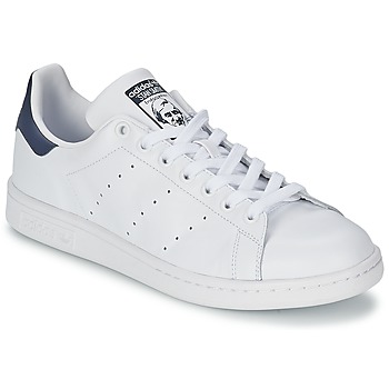 Skor Sneakers adidas Originals STAN SMITH Vit / Blå
