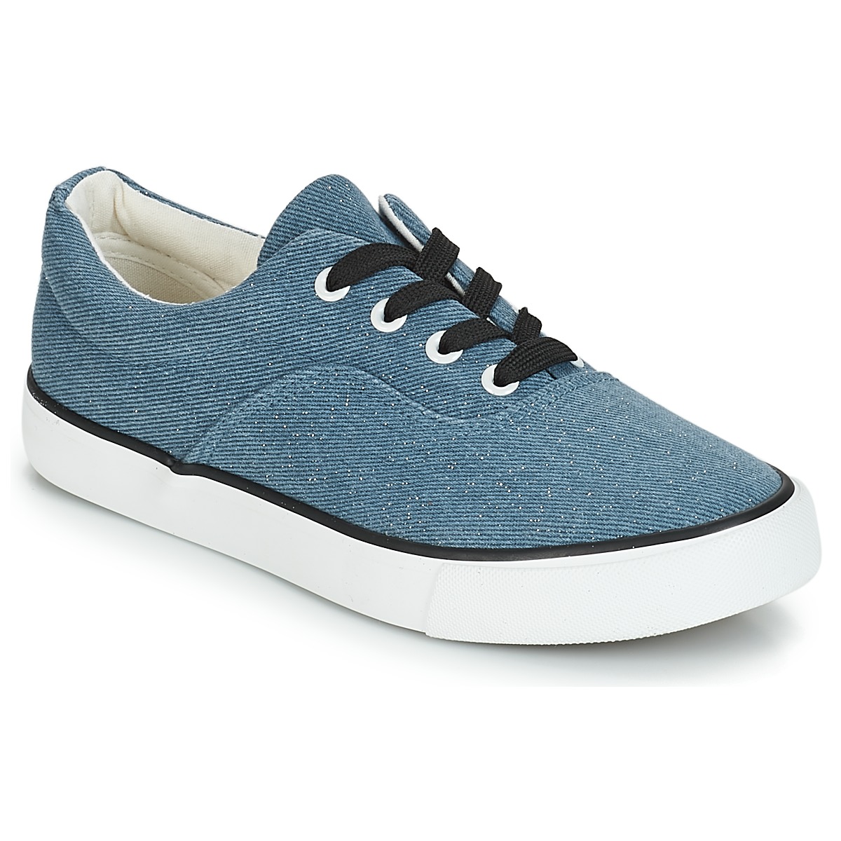 Skor Dam Sneakers André FUSION Jeans