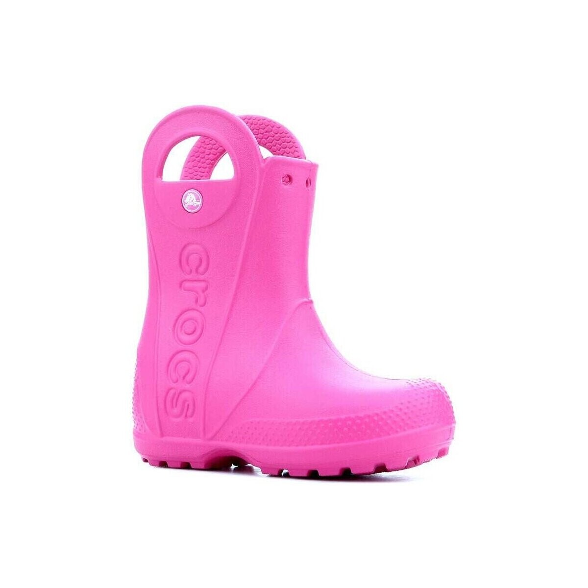 Skor Barn Sandaler Crocs IT RAIN BOOT KIDS 12803-6X0 Rosa