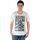 textil Herr T-shirts Joe Retro 30064 Vit