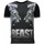 textil Herr T-shirts Local Fanatic Beast Digital Rhinestone Z Svart