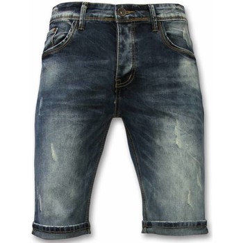 textil Herr Långshorts True Rise Jeans Shorts Shorts Blå